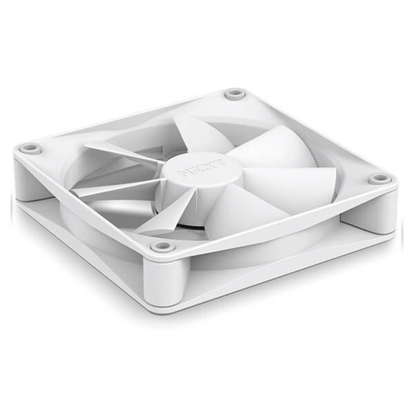 Nzxt F120P White 120mm Cabinet Fan (Single Pack)